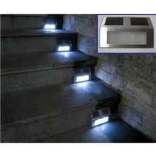 厂家新品供应H0303太阳能楼梯灯阶梯灯感光功能2LED