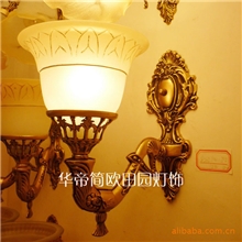 批发供应高档欧式灯青古铜壁灯玻璃灯镜前灯单头壁灯