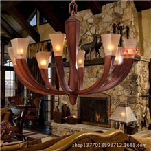 8头云石吊灯客厅吊灯欧式树脂灯古典灯别墅灯特价80010/8