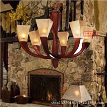 6头树脂吊灯欧式灯古典灯客厅卧室吊灯渴望款式特价批发80010/6