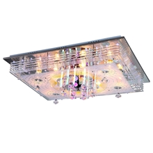 厂家低价供应客厅灯具现代式水晶LC004灯吸顶式节能灯