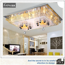 灯具厂家直销长方形LED吸顶灯LC005客厅灯饰led水晶吸顶灯批发