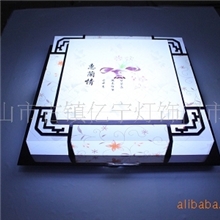 【厂家直销】供应现代白色羊皮灯