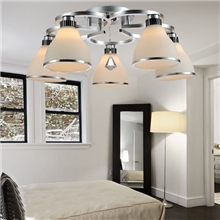 现代简约时尚LED吸顶灯玻璃客厅灯具卧室灯餐厅书房欧式灯饰BT025