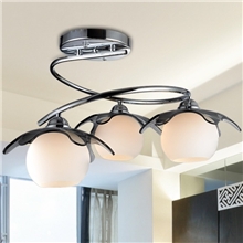 BT005现代简约时尚LED吸顶玻璃客厅灯具卧室灯餐厅书房灯饰