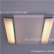 供应新款家居卧室铝材吸顶灯平板铝材亚克力灯