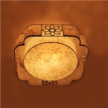 简约温馨羊皮灯小客厅卧室书房吸顶灯酒店茶楼欧式羊皮吸顶灯