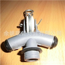 三通挂钩灯头直杆弯杆E27/E40铝三通