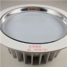 2.5寸/3w压铸铝筒灯外壳套件外径：90mm开孔：75mm压铸筒灯