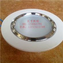 厂家直销LED筒灯外壳2.5寸~8寸一系列烤漆白色天花坎灯外壳