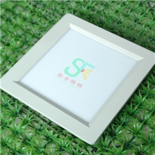 方形平板灯外壳配件LED侧面发光压铸面板灯套件8寸平面筒灯外壳