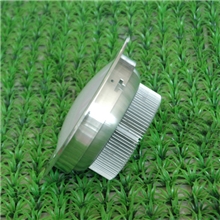 LED大功率厚料筒灯外壳车铝6寸12W-18W大功率8寸白色筒灯外壳