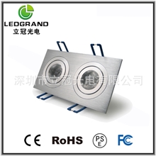 6w大功率led天花灯、led天花灯6w、方形led天花灯6w