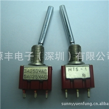 厂家供应高品质3脚2档钮子开关