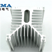 三相固态固体继电器散热器80*125*135SSRY型模块散热器