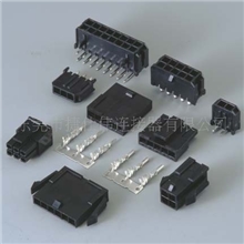 MOLEX3.0MM/43025/43020/TERMINAL/HOUSING/WAFER/黑色/直针/弯针