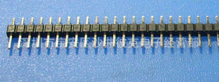 2.0mm间距1*40单排插座排针