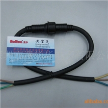 供应澳华&mdash;3*1.5/3*2.5平方橡胶防水电源线，IP68防水连接器