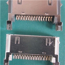 供应插座全镀金原装磷铜全镀金30PIN弯针IPOD插座