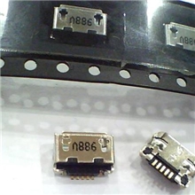 手机USB尾插连接器小米M1全新原装５P