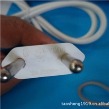 3*0.7MM长度1.5米带品字尾瑞士电源线