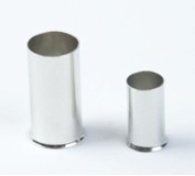 冷压端子端头EN1510E型管管型预绝缘连接裸端头