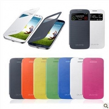 三星i9500原装皮套盖世4手机套手机壳i9505保护套盖世4经典皮套