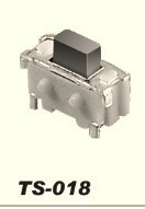 供应2*4侧按键开关轻触开关微动开关