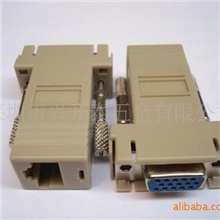 供应兴开泰VGA15P转RJ45转接头
