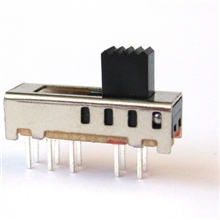 手电筒拨动开关LED多功能拨动式推动开关三档拨动开关