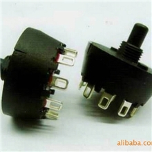 供应十档位旋转开关,1到10档位机械式调档开关