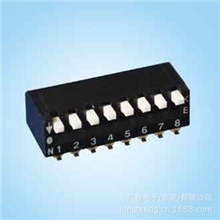 长期供应正宗台湾KE品牌琴键式开关拨码开关DSPV08LSGET