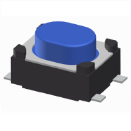 大量供应3x4轻触开关3x4贴片轻触开关