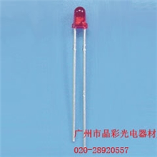 3mm长脚红发红灯LED灯珠高亮F3红发红光发光二极管高品质
