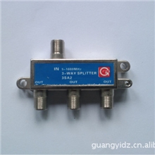 有线电视分支器，分配器，一分三三分配3分配3分支一拖三
