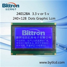 240128液晶屏_支持图形显示液晶模块_带T6963控制器