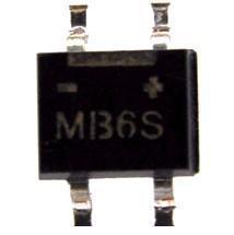 热卖整流二极管桥堆MB6S0.8A600VLED驱动电源贴片优质