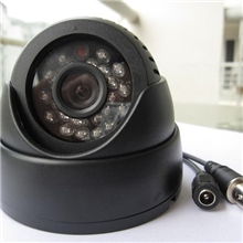 AV接口红外夜视插卡海螺监控一体摄像机半球室内监控摄像一体机