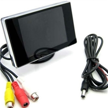 3.5寸汽车通用车载倒车显示屏3.5寸倒车液晶显示器