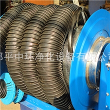 卷筒式汽车尾气抽排系统