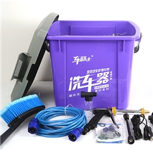 车路士全自动滚轮洗车器24L超大容量高压便携洗车机批发