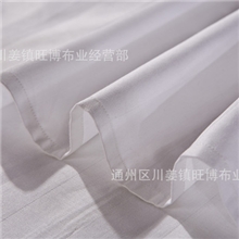 【优质】厂家直销全棉40*40宾馆酒店漂白布草面料三公分缎条布料