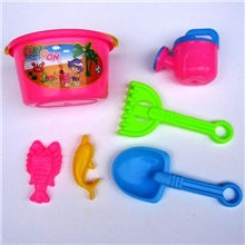 儿童玩具沙滩玩具决明子玩具【小沙滩桶】直销批发