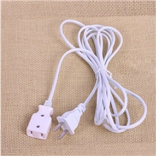 小吊扇延长线微风扇延长线二孔3米电源加长线通用万能延长线