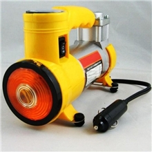 新款充气泵照明三用金属汽车打气泵汽车充气泵