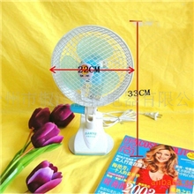 可立可夹台式学生电风扇小夹台扇160mm迷你卡通