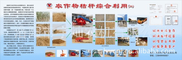 河南省洛阳市宇灿农机有限公司农作物秸秆综合利用示意图