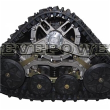 ATV专用橡胶履带行走系统铝制支架重量更轻
