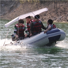 SD360加厚皮划艇充气艇充气船6人钓鱼船橡皮艇包邮