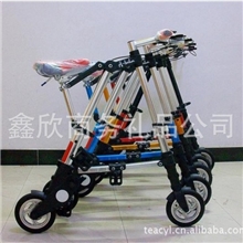 厂家批发迷你折叠自行车Abike6寸折叠车最小超轻自行车